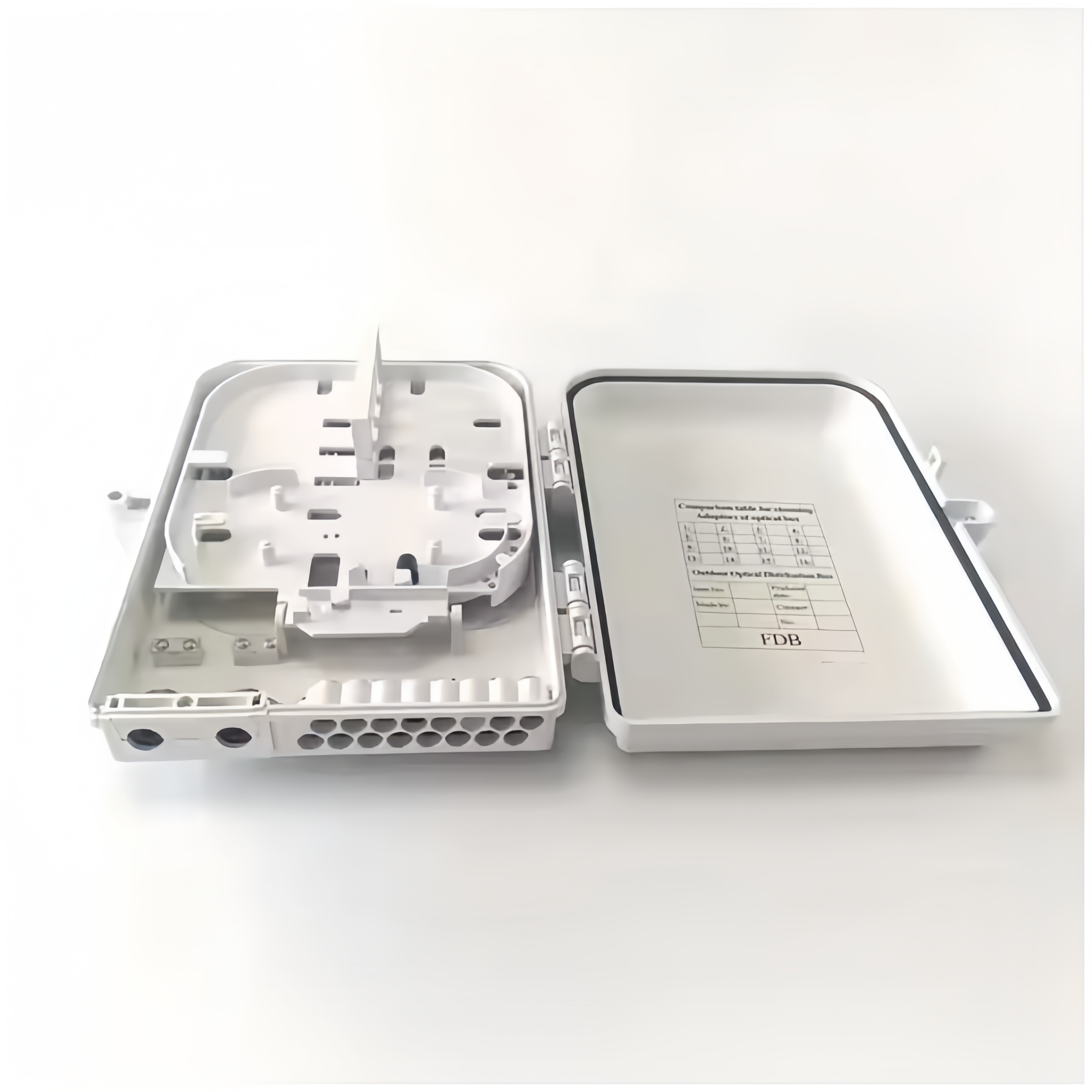 1X16 White NAP Caja Outdoor IP65 ODP/ODB/FDB/CTO/NAP